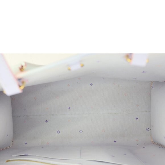 Louis Vuitton Onthego GM Monogram Giant Canvas Tote Bag Sunrise Pastel - Picture 12 of 13